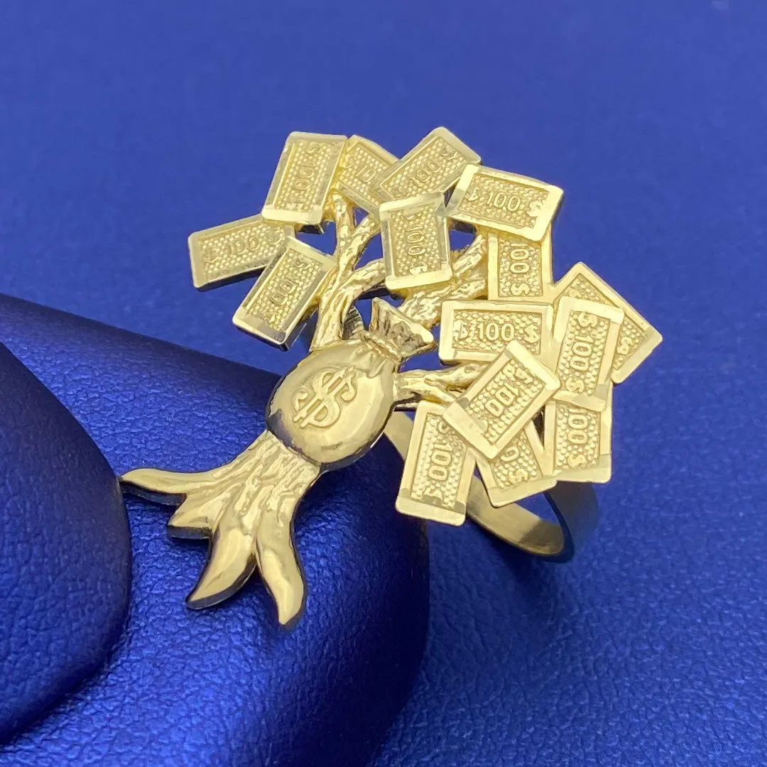 10k Money Bag Tree Ring