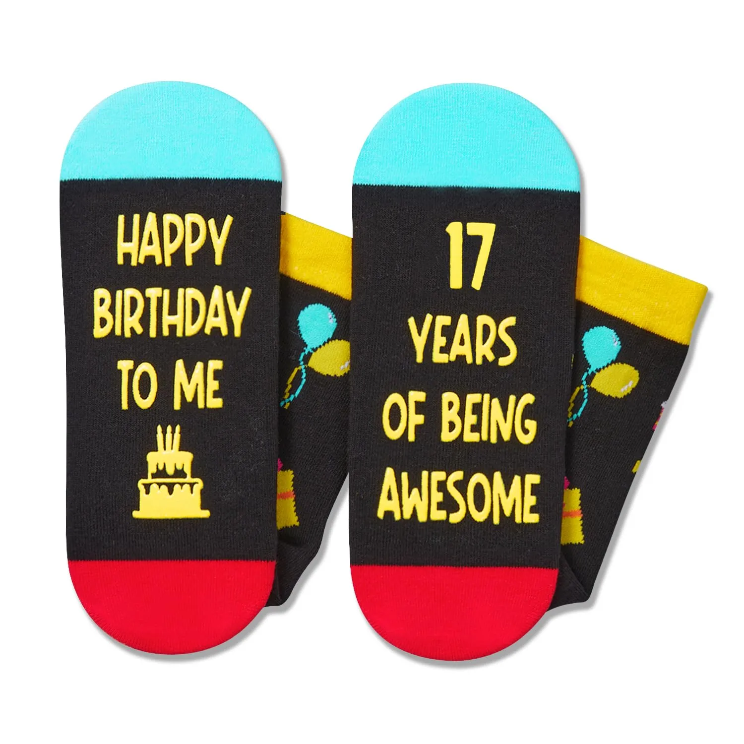 17th Birthday Gift Ideas Socks - 17th Birthday Gifts Socks for 17 Year Old Boys Girls, Gift Ideas for 17 Year Old Teens
