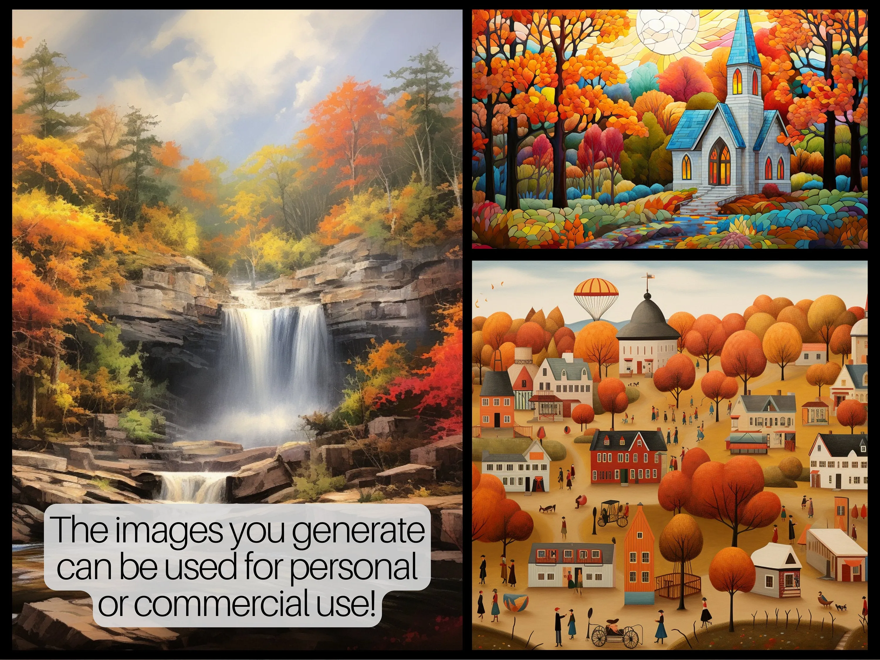 2500 Fall Harvest AI Art Prompts