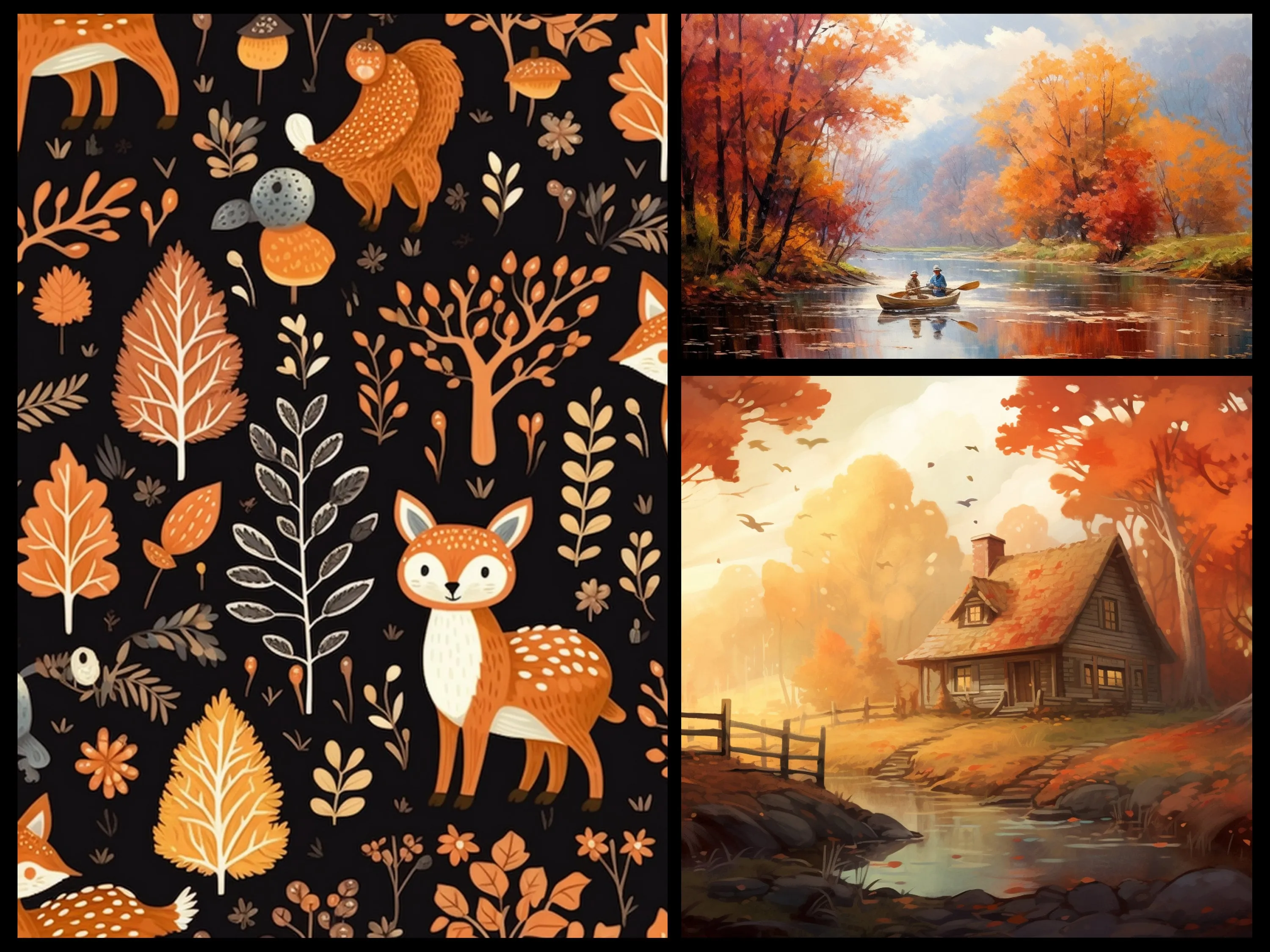 2500 Fall Harvest AI Art Prompts
