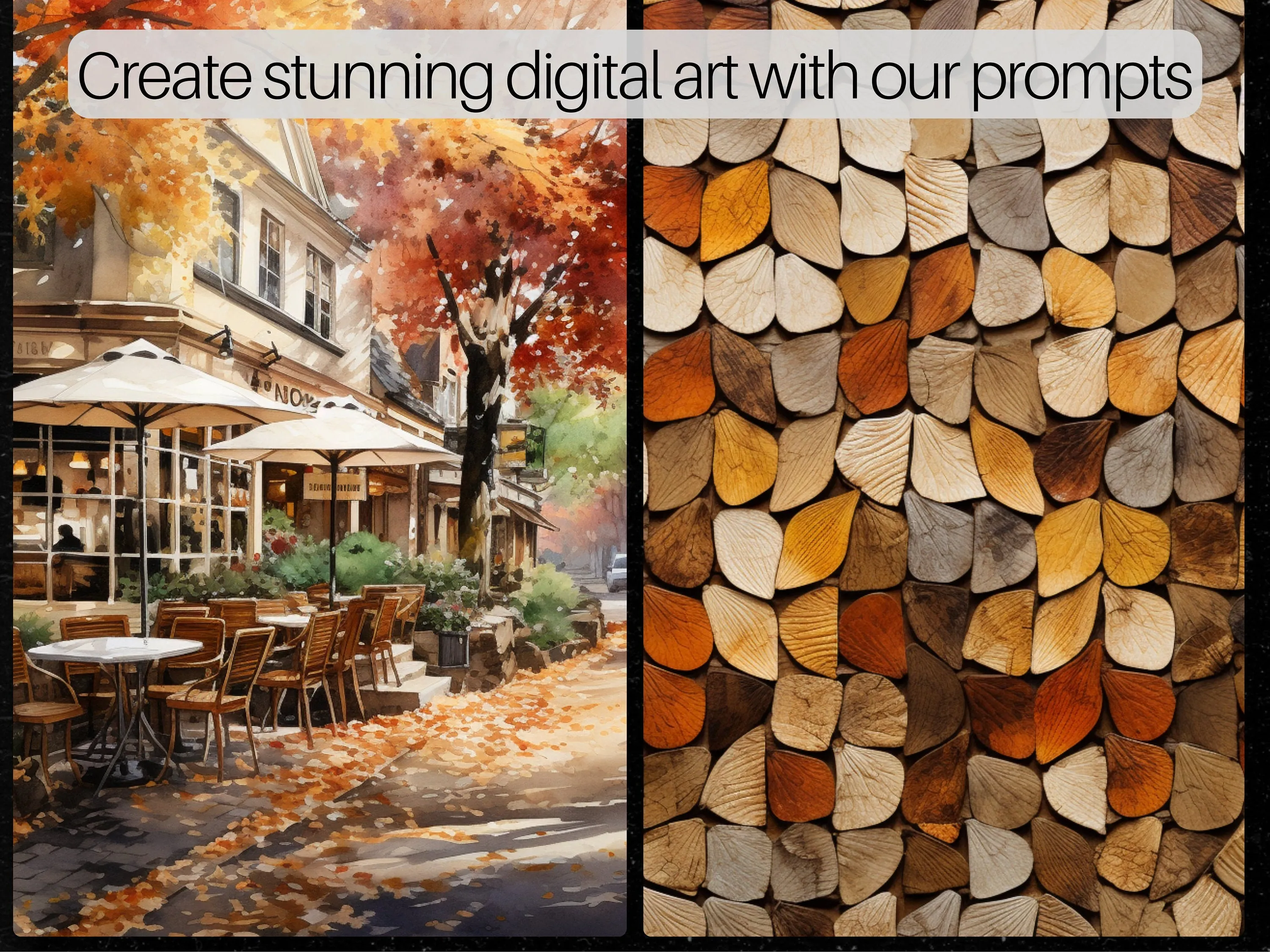 2500 Fall Harvest AI Art Prompts