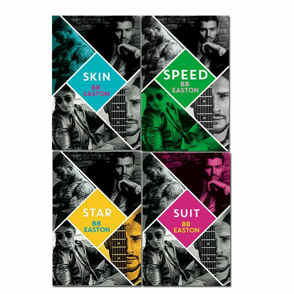 A 44 Chapters Novel 4 Books Collection Set by (BB Easton Skin, Speed, Star, Suit)