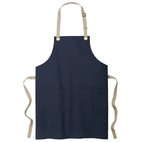A815 Canvas Full Length Two Pocket Apron for Quote Request