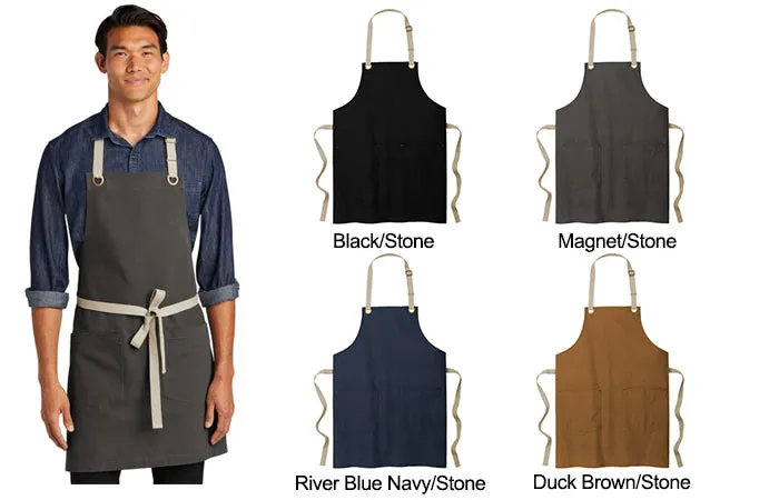 A815 Canvas Full Length Two Pocket Apron for Quote Request