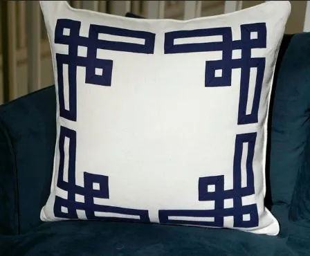 Addison Fretwork Pillow - Ryan Studio