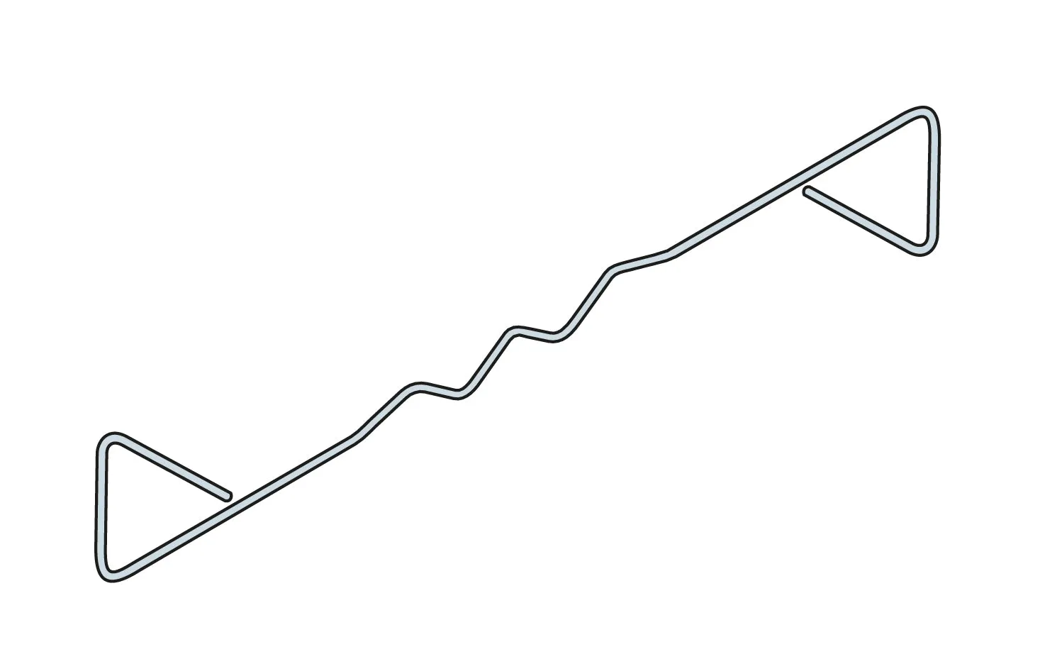 Ancon Cavity Wall Tie HRT4 200mm Long (Qty 250)