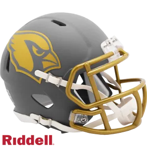 Arizona Cardinals Helmet Riddell Replica Mini Speed Style Slate Alternate