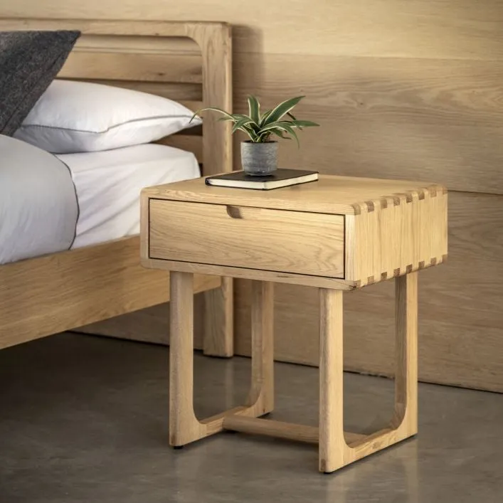 ARTISAN Oak Bedside Table