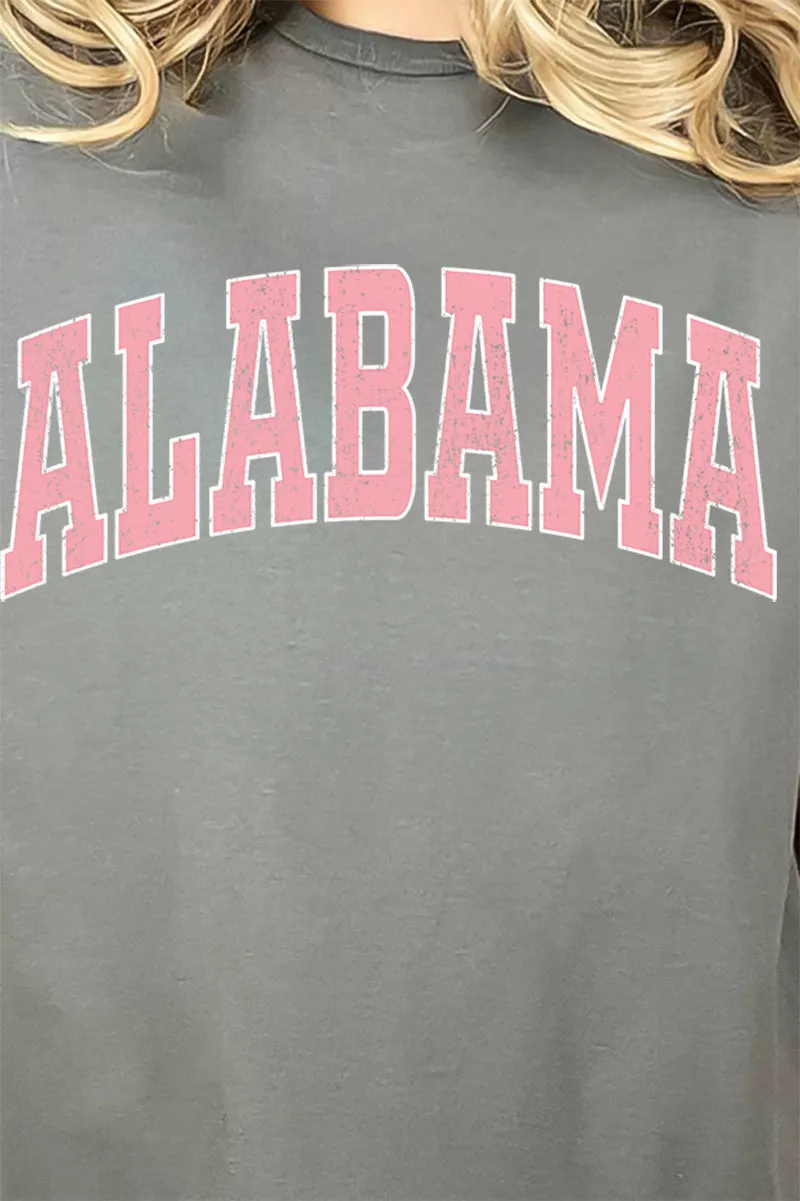 Athletic Varsity Alabama Short Sleeve Relaxed Fit T-Shirt