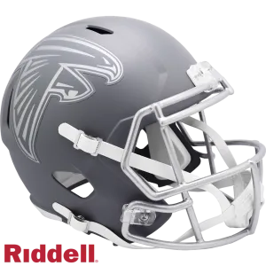 Atlanta Falcons Helmet Riddell Replica Full Size Speed Style Slate Alternate