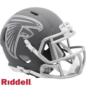 Atlanta Falcons Helmet Riddell Replica Mini Speed Style Slate Alternate