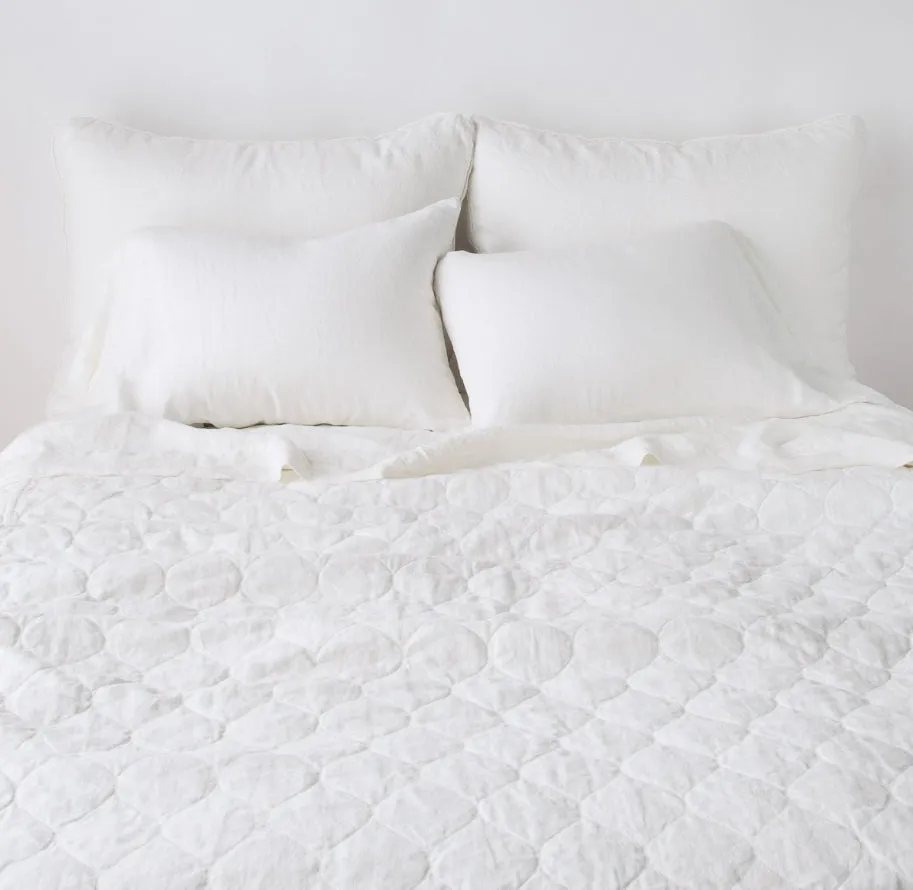 Austin Coverlet - Winter White - King