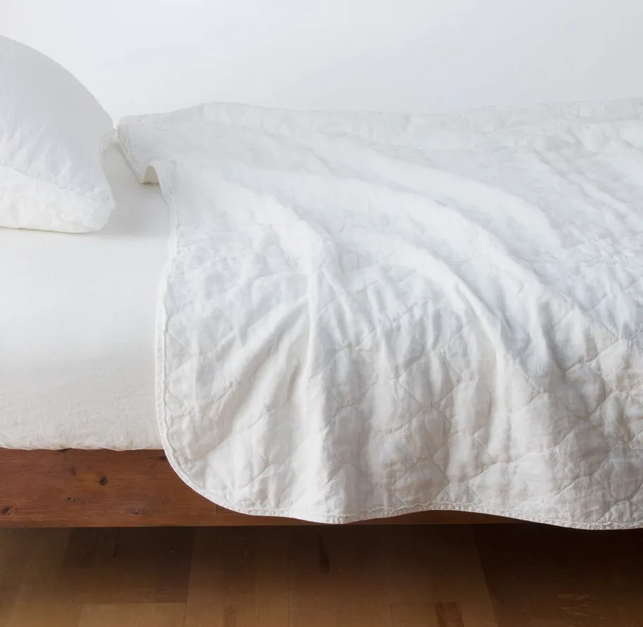 Austin Coverlet - Winter White - King