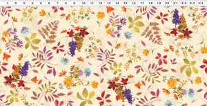 Autumn Air Fall Bounty Butter Y3000-59 @ $9.00 / yard