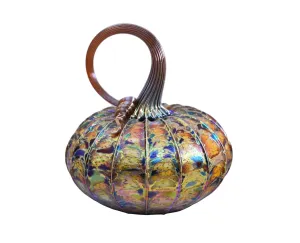 Autumn Classic Glass Pumpkin
