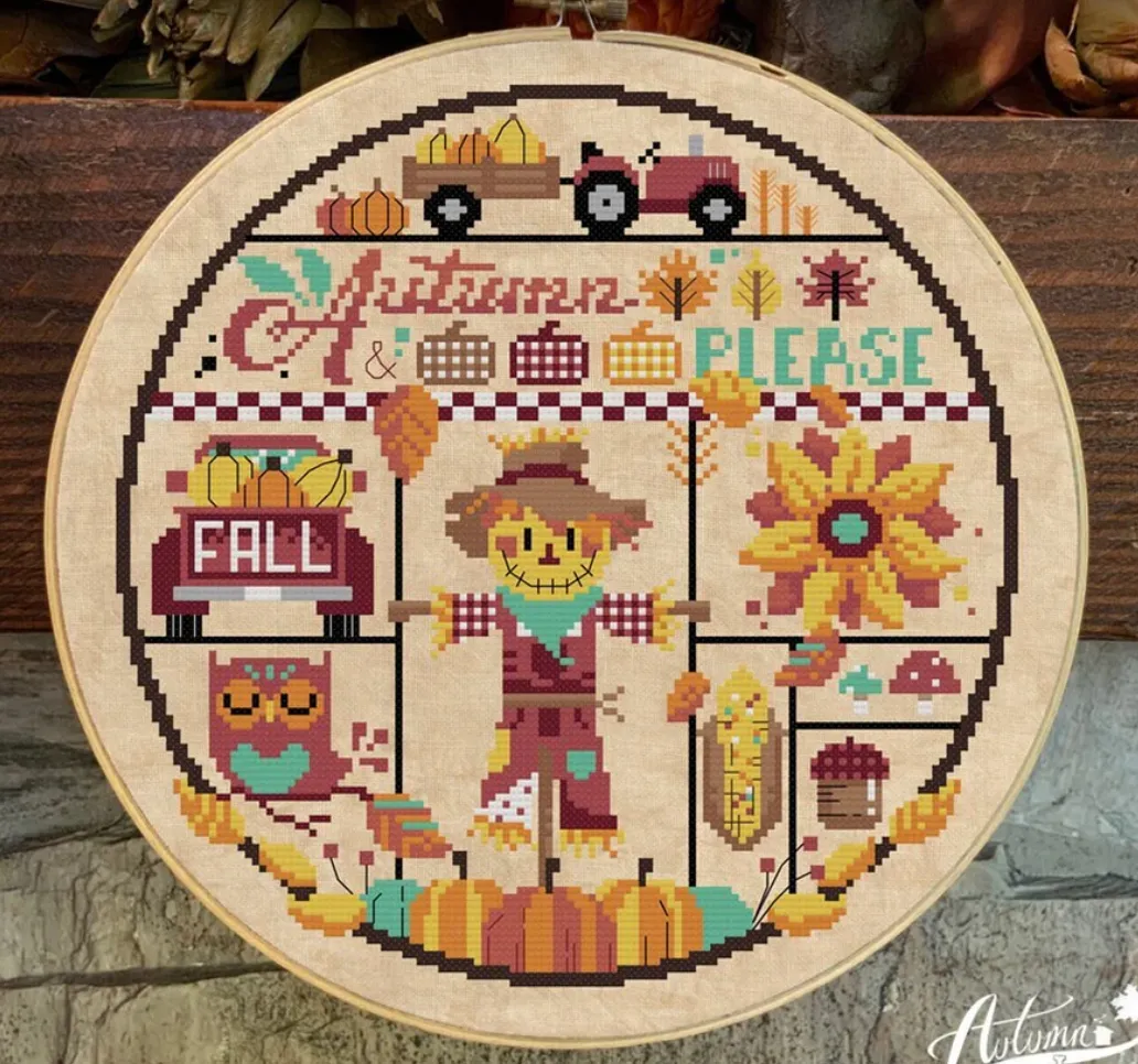 Autumn Leaves & Pumpkins Please