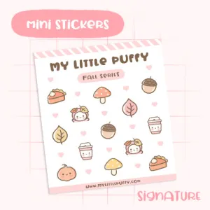 Autumn Planner Sticker