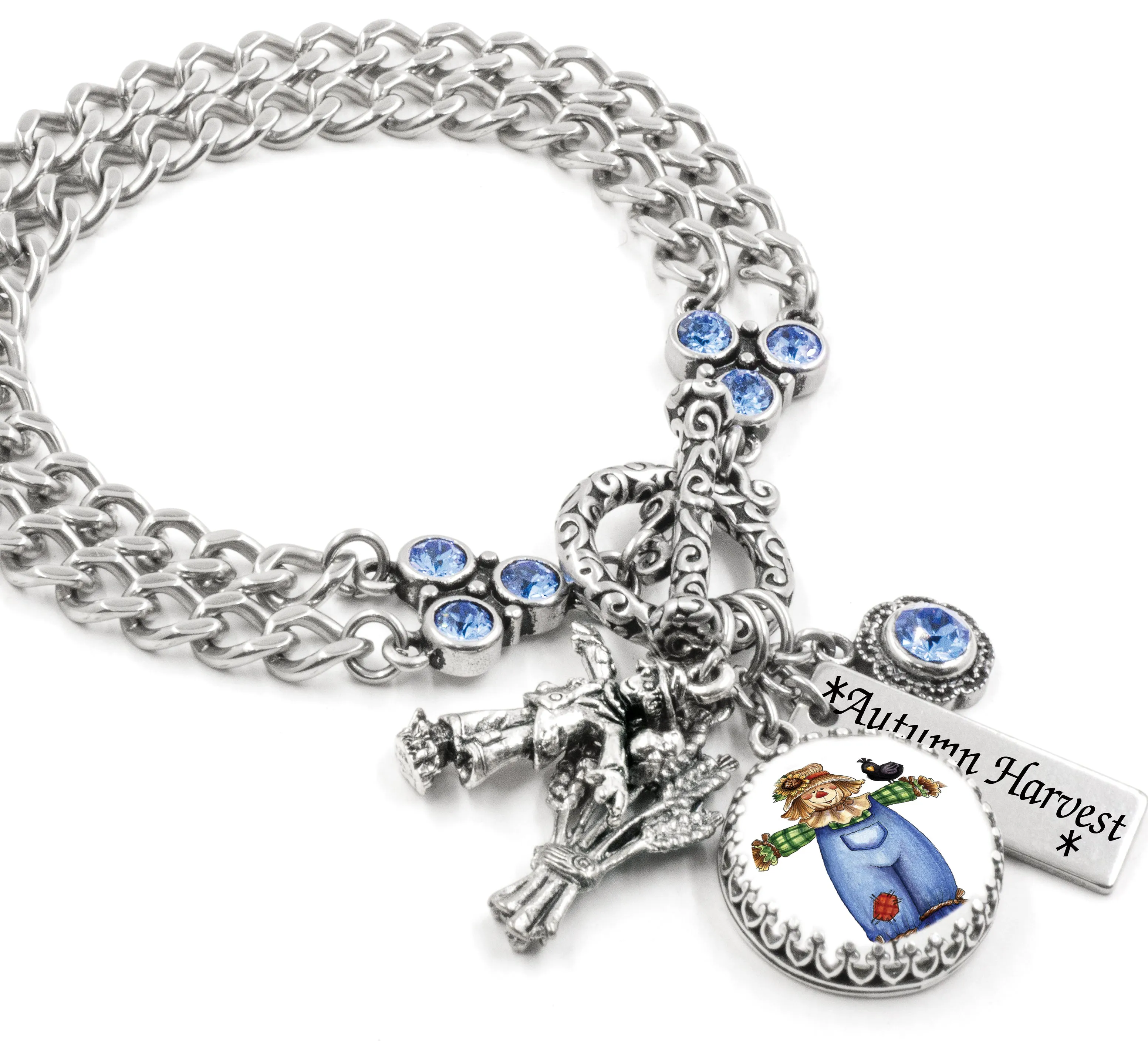 Autumn Scarecrow Bracelet
