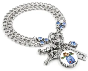 Autumn Scarecrow Bracelet