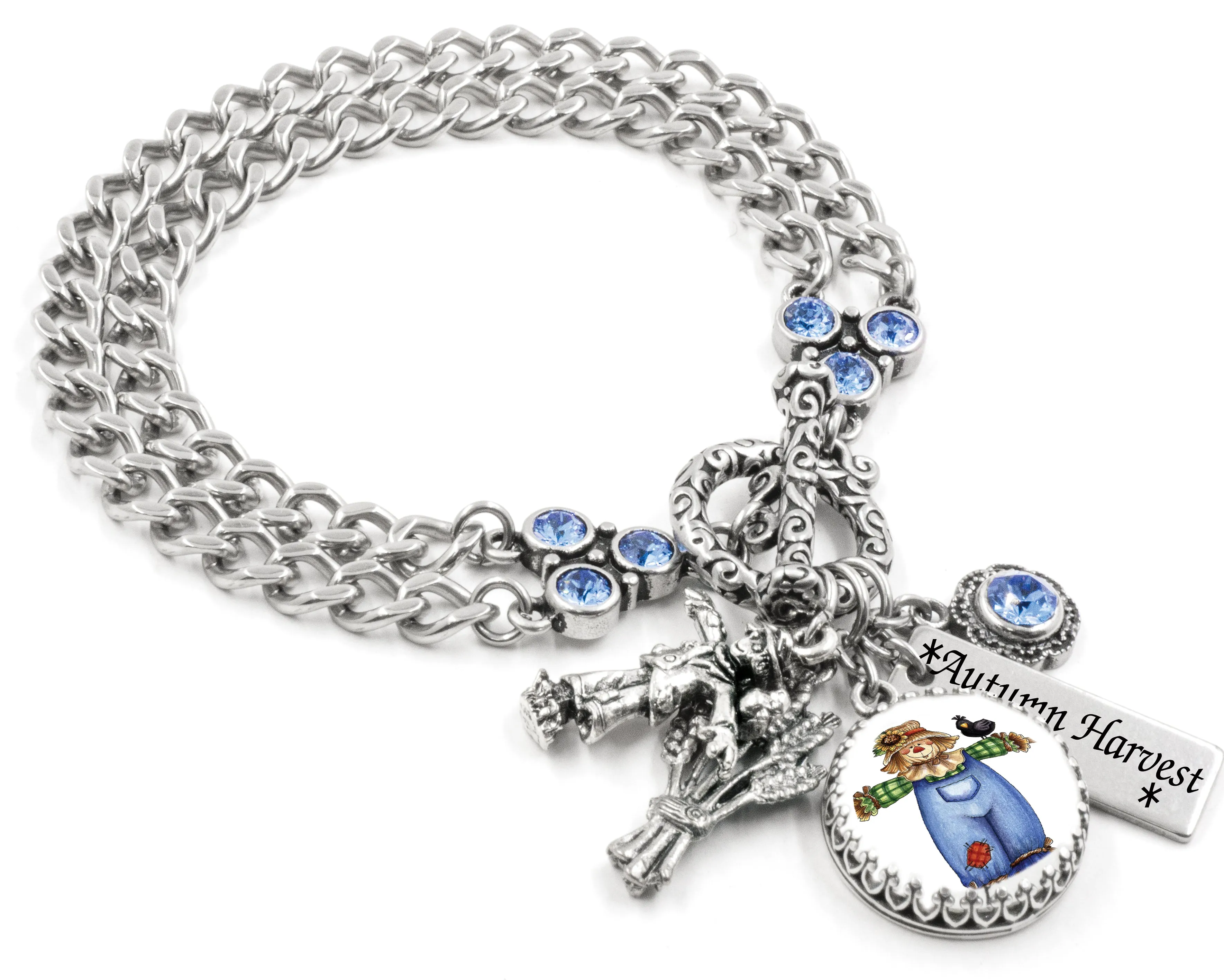 Autumn Scarecrow Bracelet