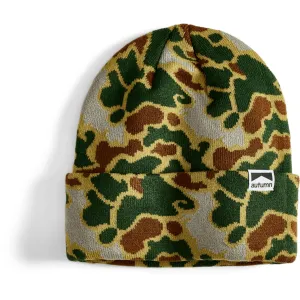 Autumn Surplus Duck Camo Beanie Gold