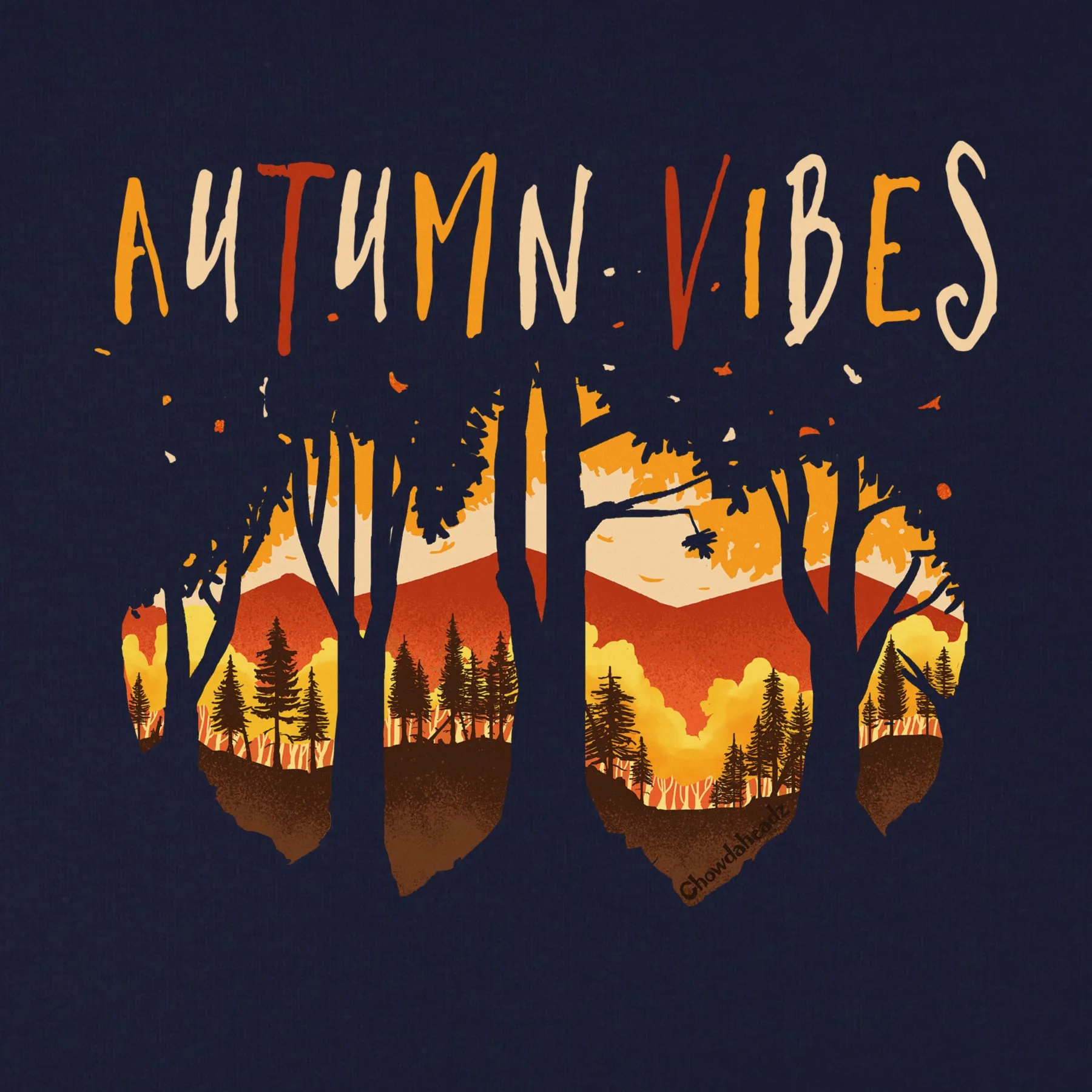 Autumn Vibes Youth Hoodie