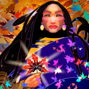 Autumn Woman