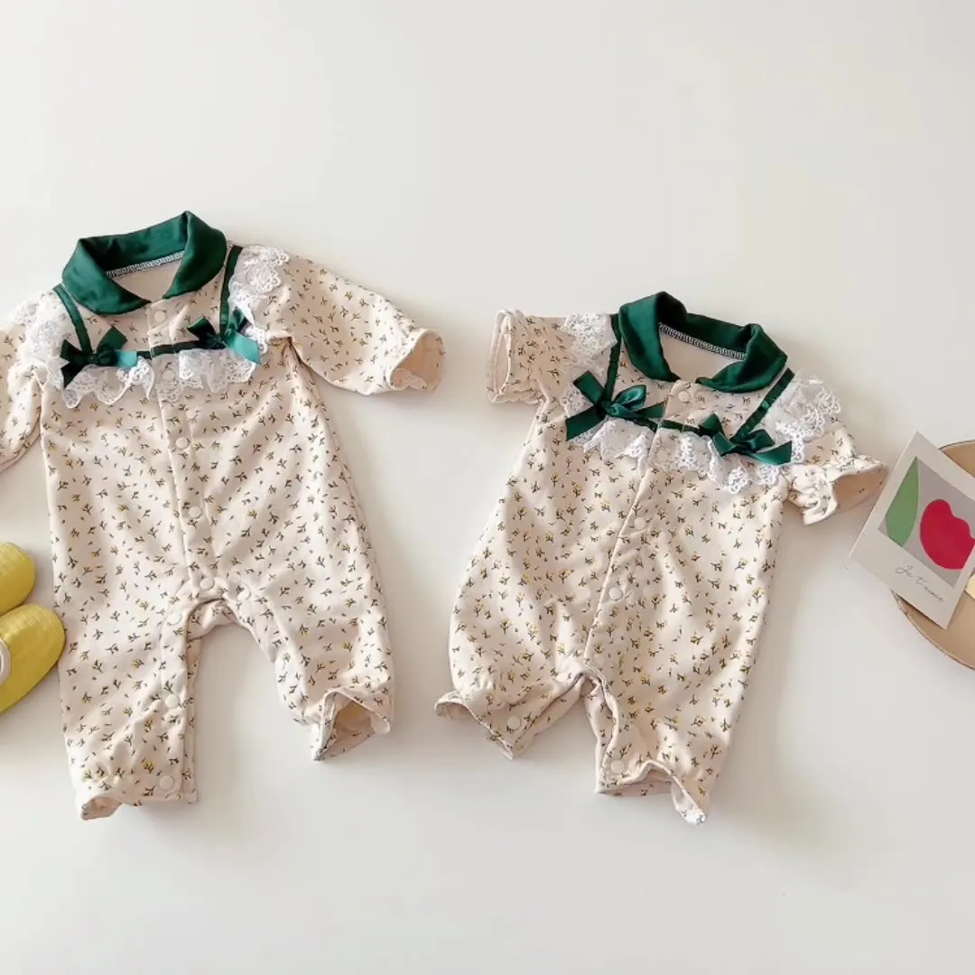 Baby jumpsuit spring and autumn romper
