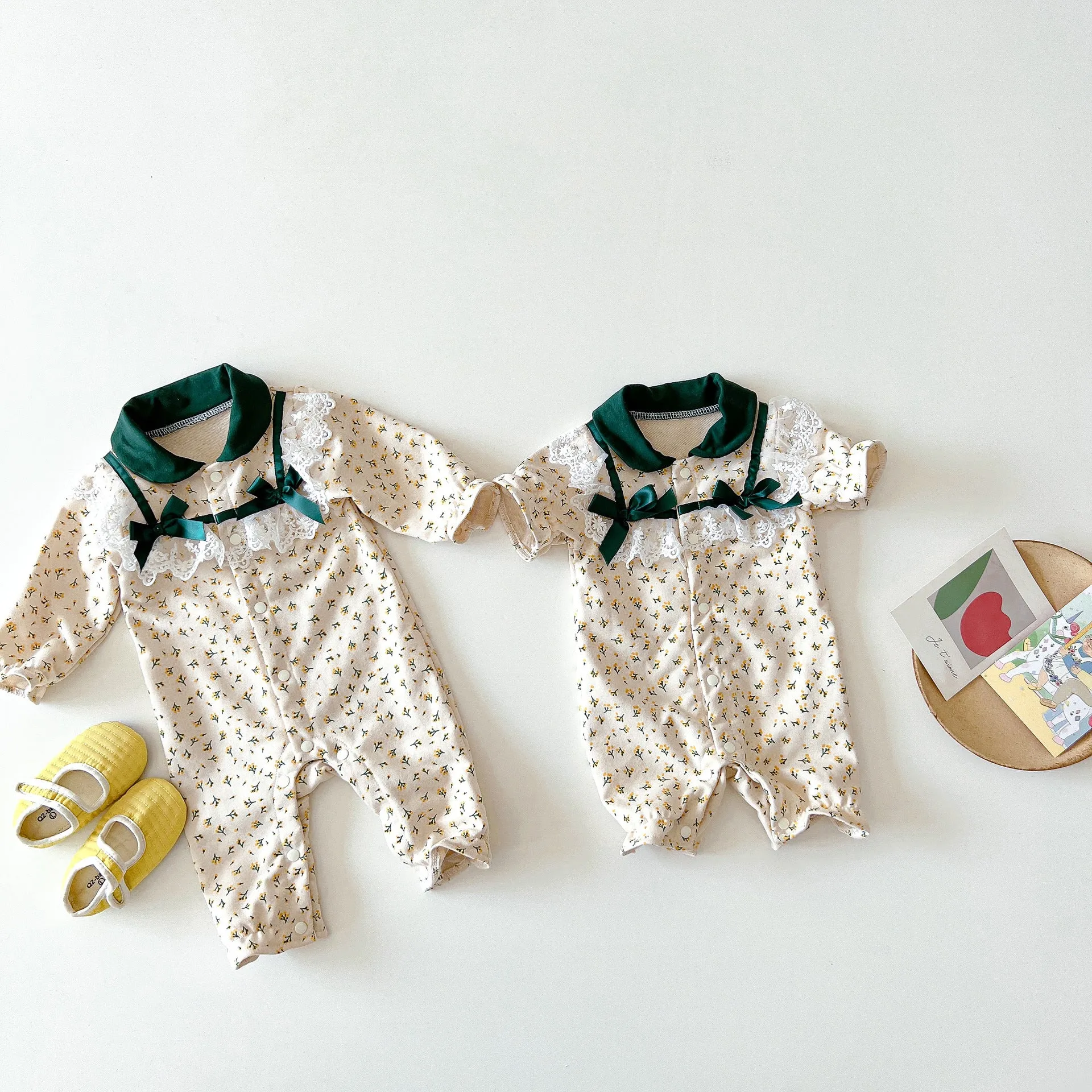 Baby jumpsuit spring and autumn romper