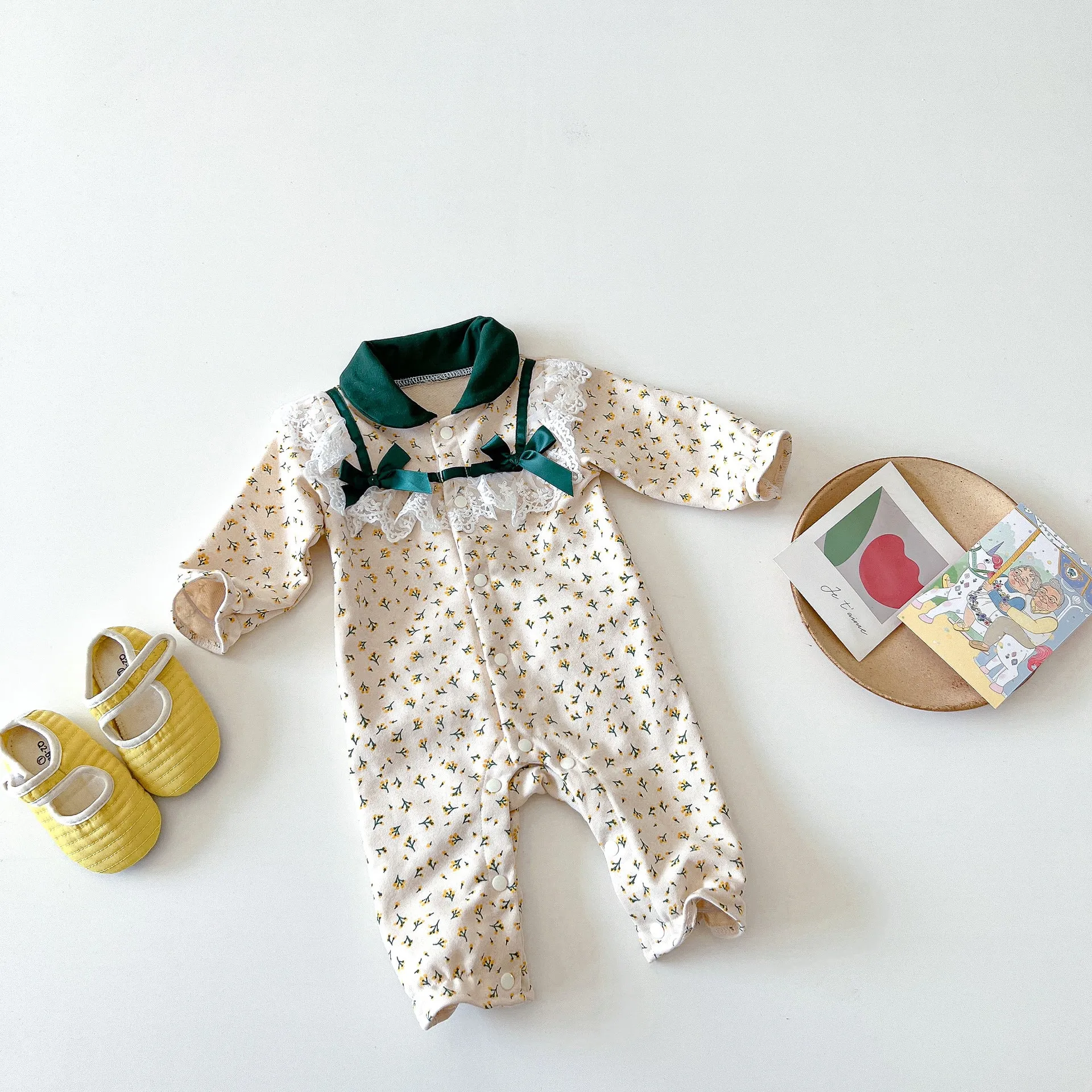 Baby jumpsuit spring and autumn romper