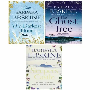 Barbara Erskine 3 Books Collection Set Darkest Hour, Ghost Tree, Sleeper's Castle