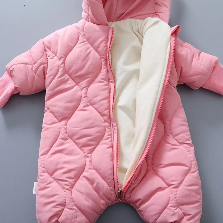 Bear Hood Winter Jumpsuit