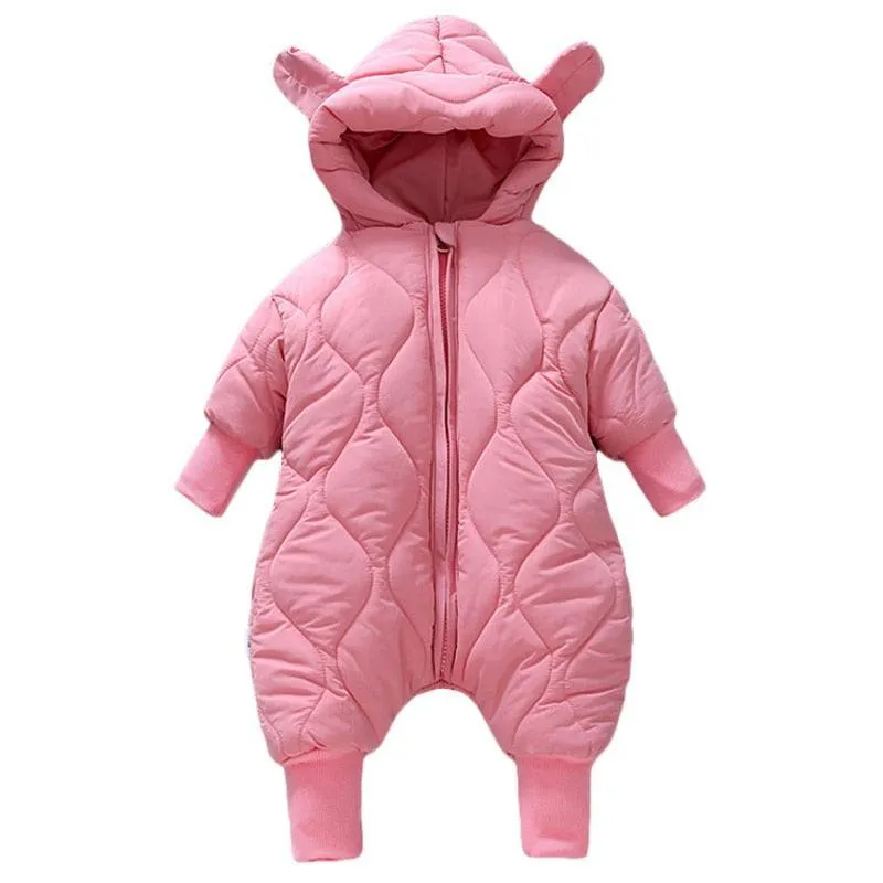 Bear Hood Winter Jumpsuit