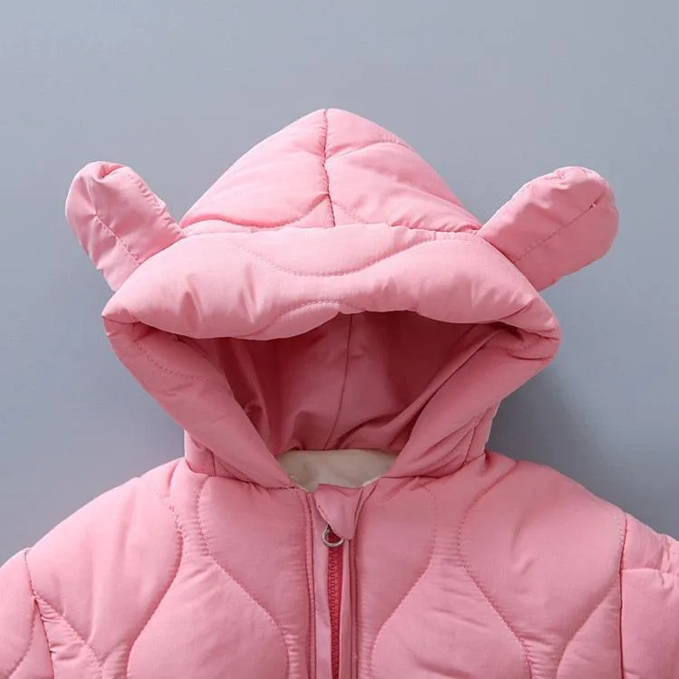 Bear Hood Winter Jumpsuit