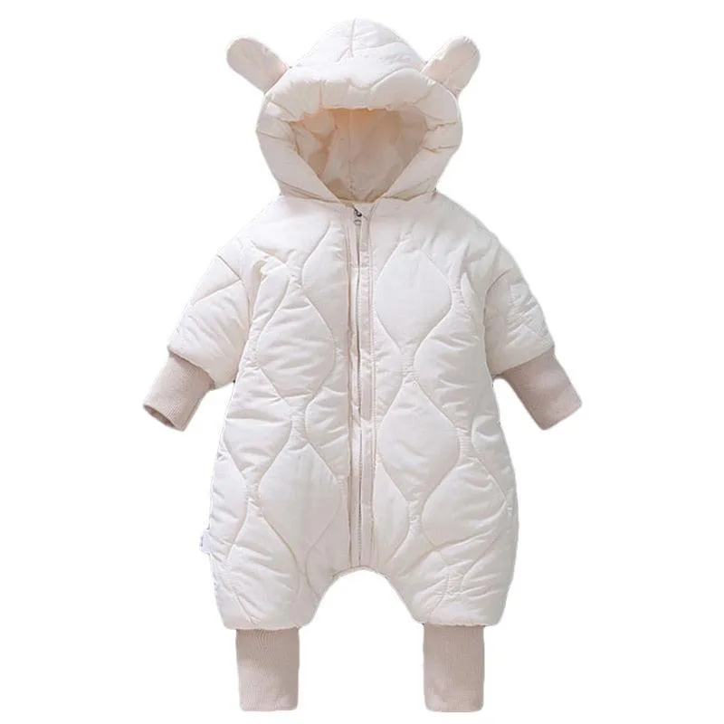 Bear Hood Winter Jumpsuit