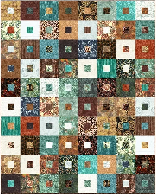 Bear Hug Quiltworks Swatch Traditional Crib Size Quilt Kit
