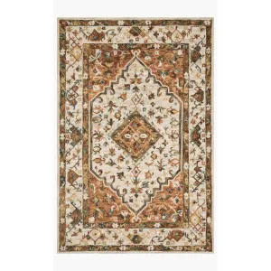 Beatty Rugs by Loloi - BEA-01 - Ivory / Rust