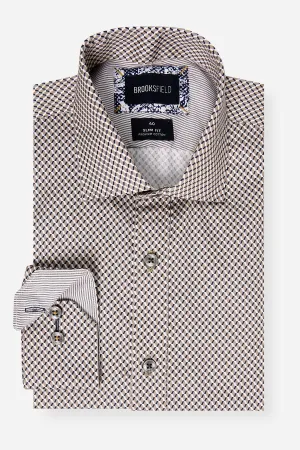 Brooksfield | Retro Slim Fit Business Shirt