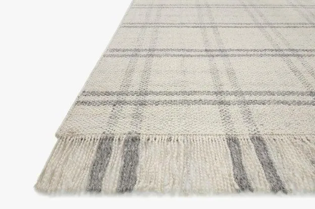 Caleb Rug Magnolia Home by Joanna Gaines  - CAL-01 Natural / Grey