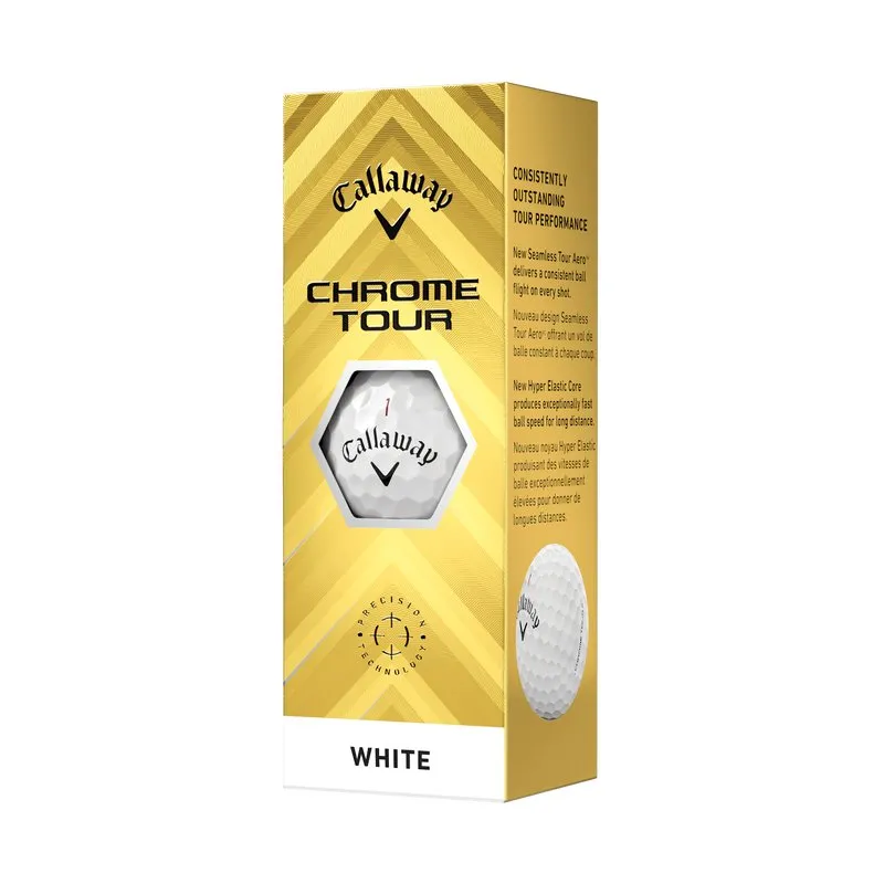 Callaway Chrome Tour Logo Golf Balls