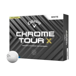 Callaway Chrome Tour X Logo Golf Balls