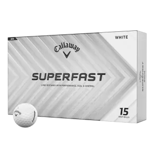 Callaway Superfast 15 - Pack Logo Golf Balls