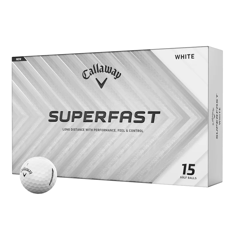 Callaway Superfast 15 - Pack Logo Golf Balls