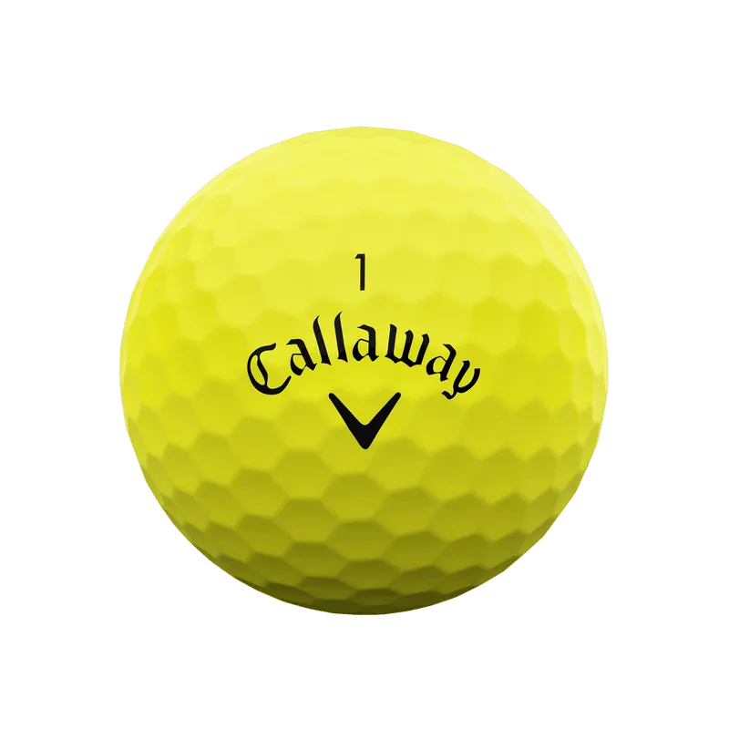 Callaway Superfast Yellow 15 - Pack Logo Golf Balls
