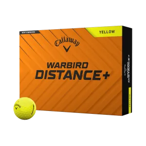 Callaway Warbird Yellow Logo Golf Balls