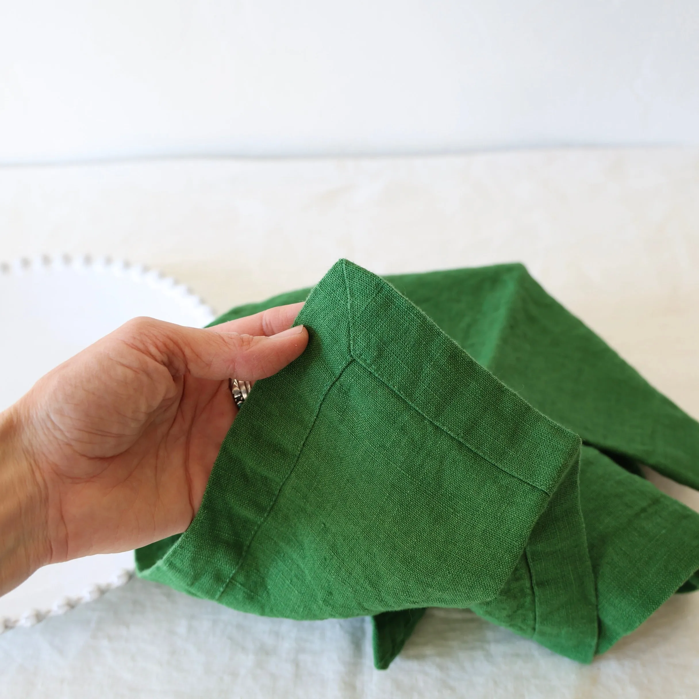 Caravan Set of 4 Everyday Napkins - Evergreen