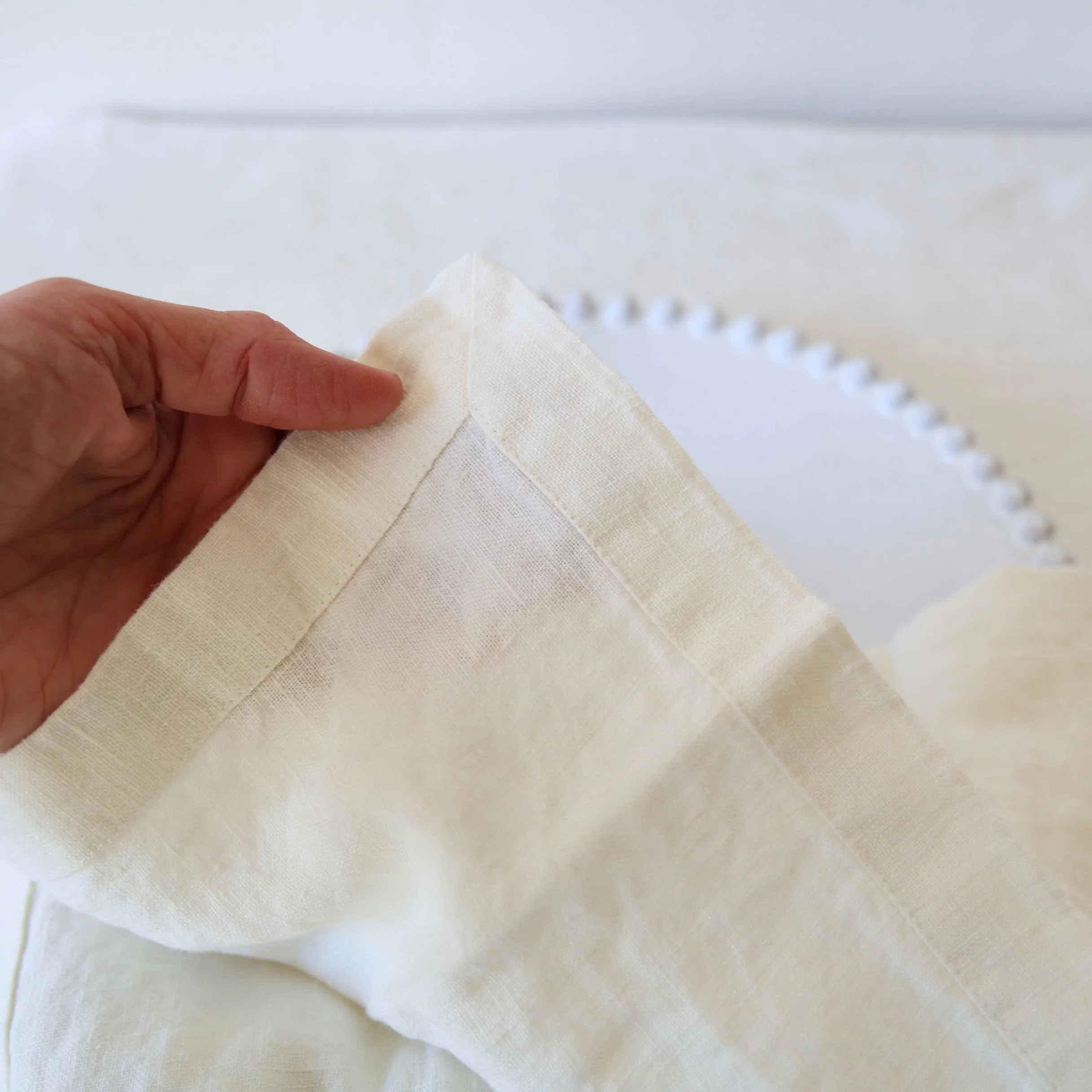 Caravan Set of 4 Everyday Napkins - Ivory