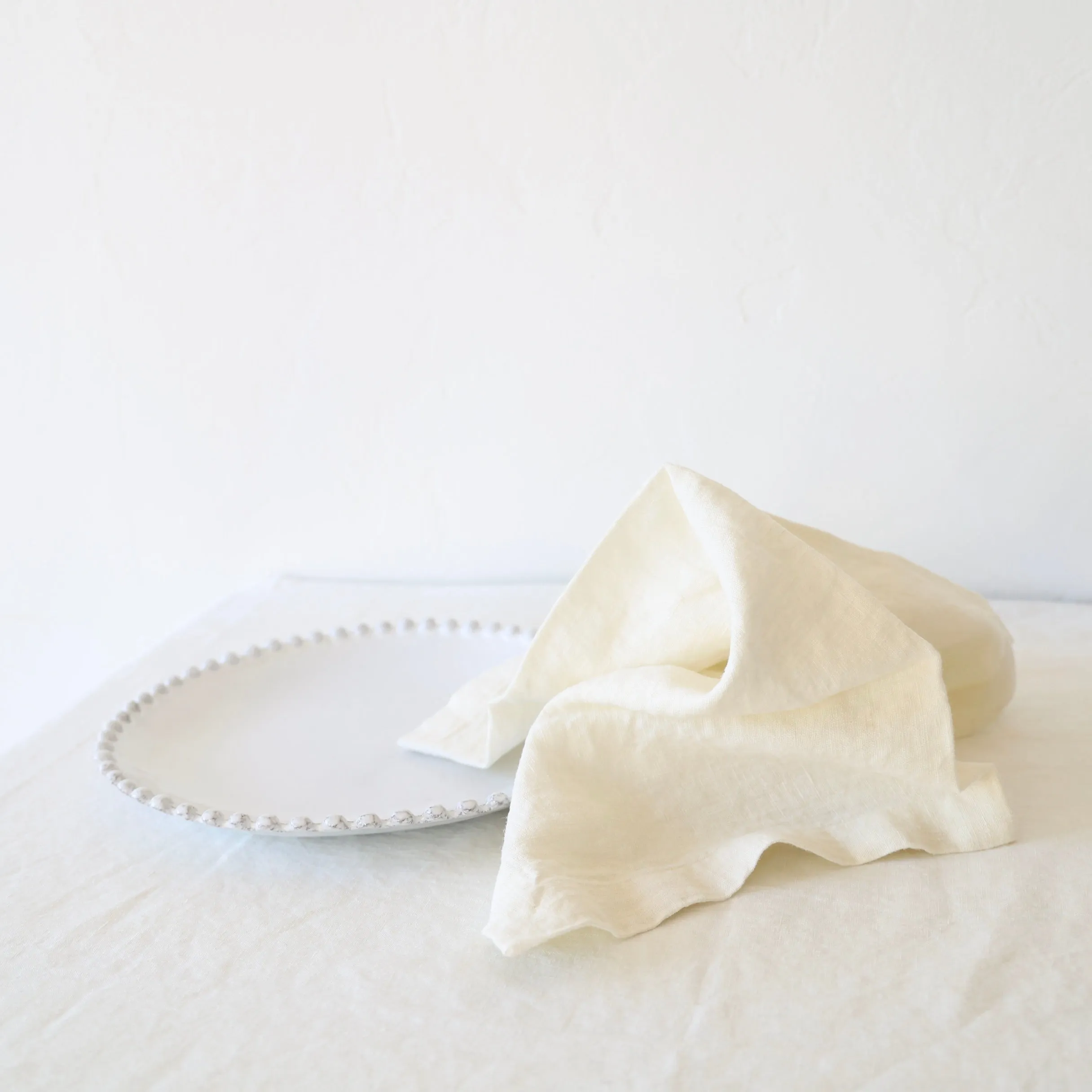 Caravan Set of 4 Everyday Napkins - Ivory