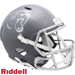 Carolina Panthers Helmet Riddell Replica Full Size Speed Style Slate Alternate