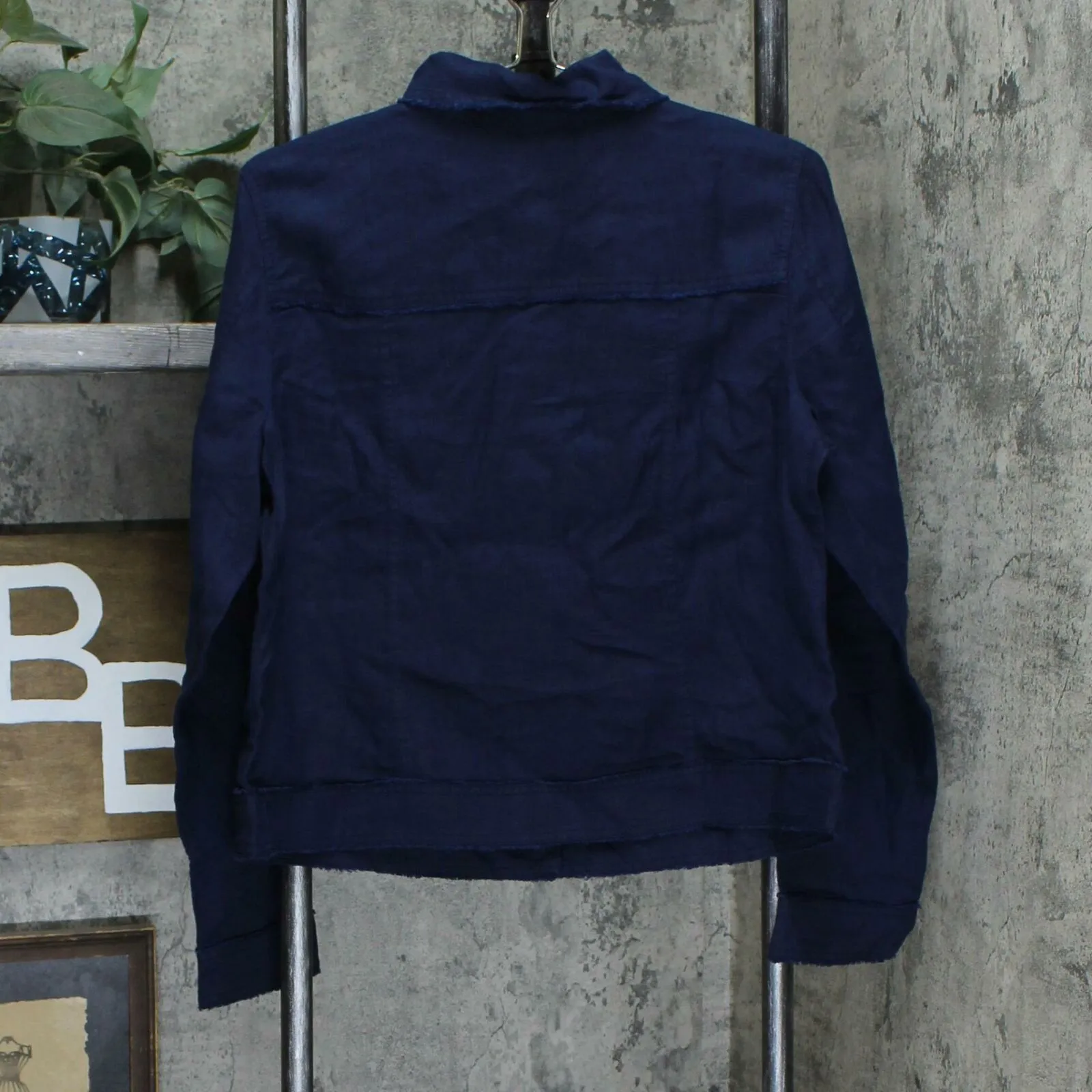 Charter Club Women's Linen Button Up Casual Jacket